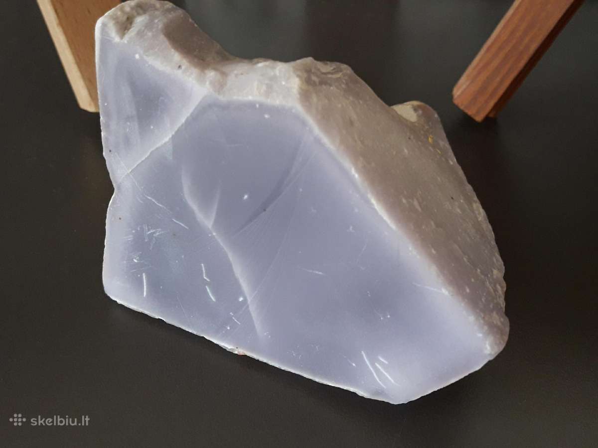 Natūralus mineralas akmuo chalcedonas - nuotraukos Nr. 2