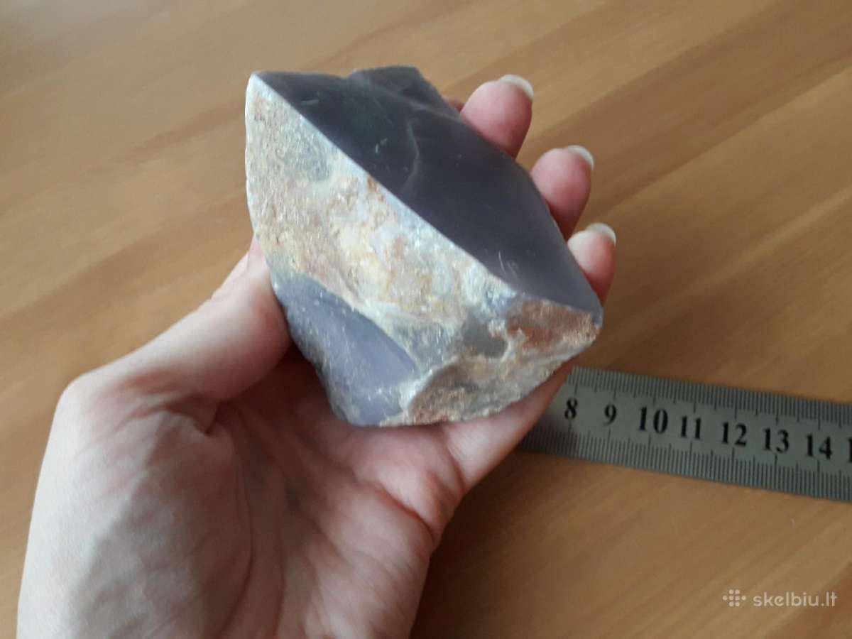 Natūralus mineralas akmuo chalcedonas - nuotraukos Nr. 5