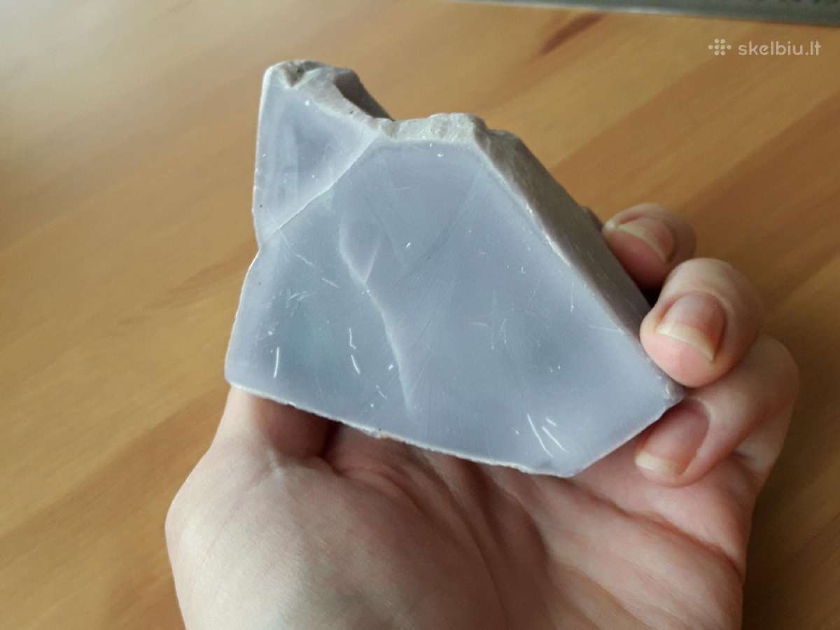 Natūralus mineralas akmuo chalcedonas - nuotraukos Nr. 6