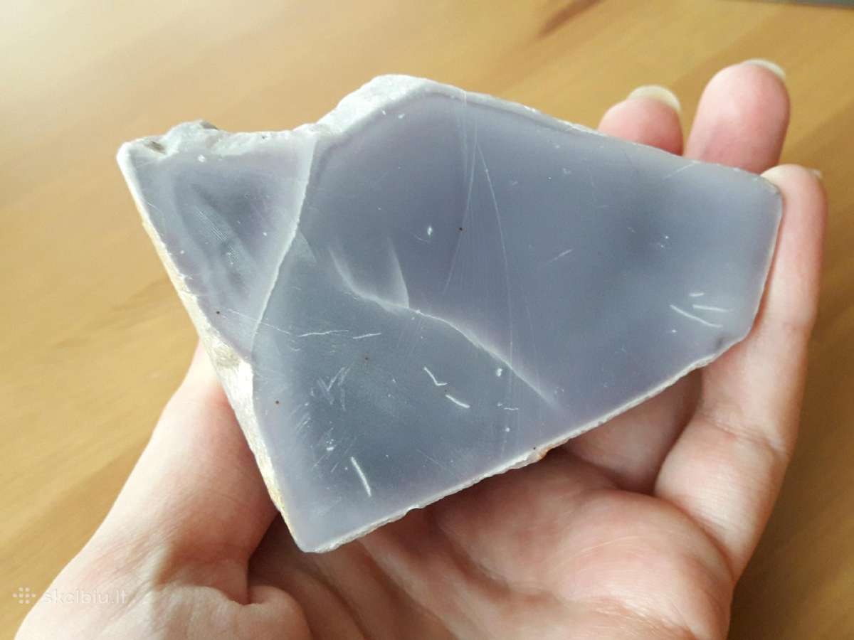 Natūralus mineralas akmuo chalcedonas - nuotraukos Nr. 4
