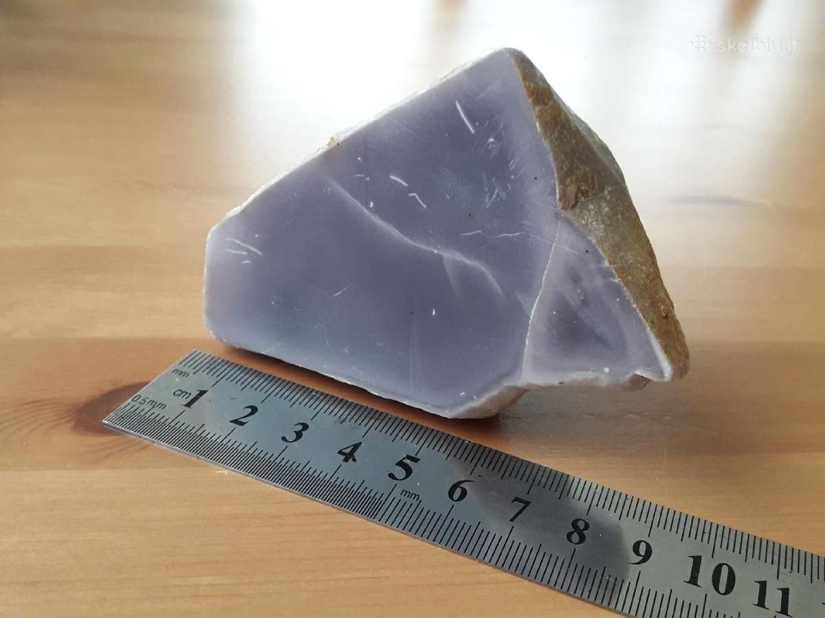 Natūralus mineralas akmuo chalcedonas - nuotraukos Nr. 15