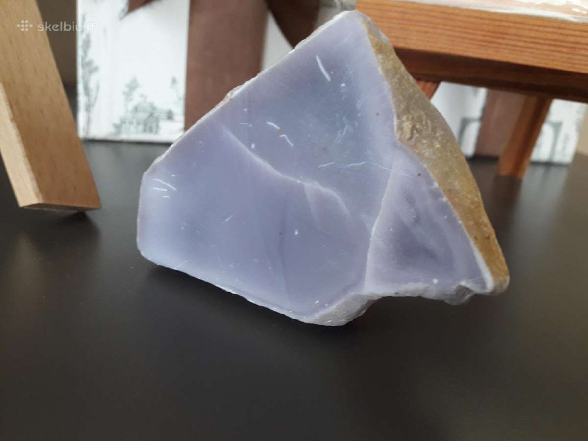Natūralus mineralas akmuo chalcedonas - nuotraukos Nr. 3