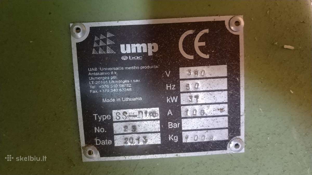 Šiaudų smulkintuvas Ss-d180 - nuotraukos Nr. 4