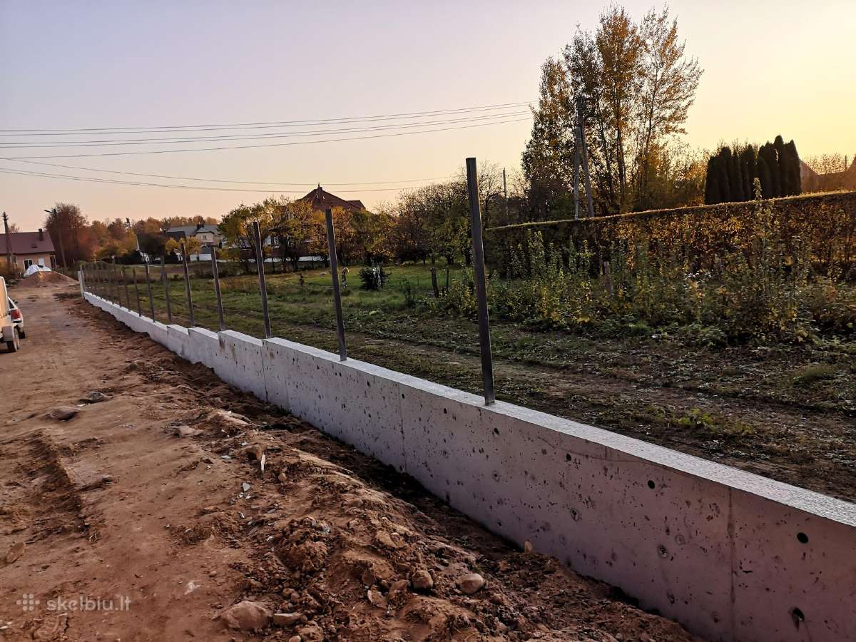 Pamatu liejimas , perdangu betonavimo darbai - nuotraukos Nr. 19