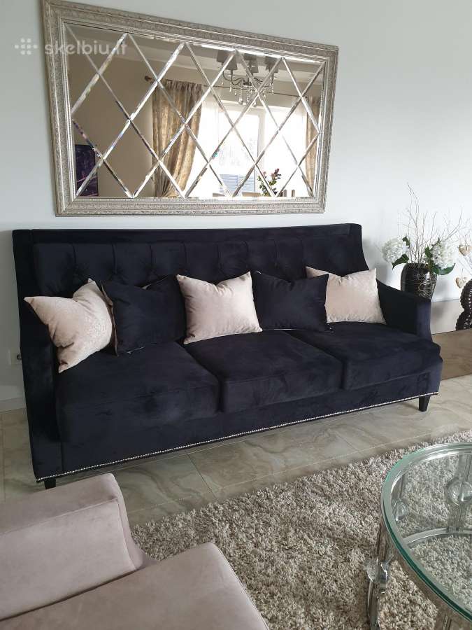 Modernios klasikos sofa - nuotraukos Nr. 5