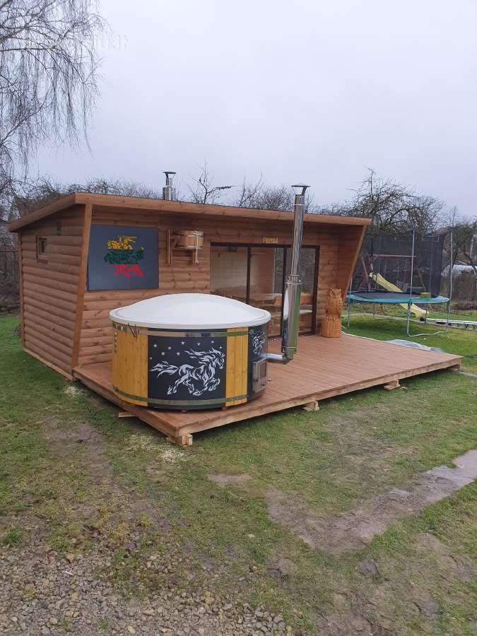 Pirtys medinės pavėsinės ,sodo namelis sandėliukas - nuotraukos Nr. 29