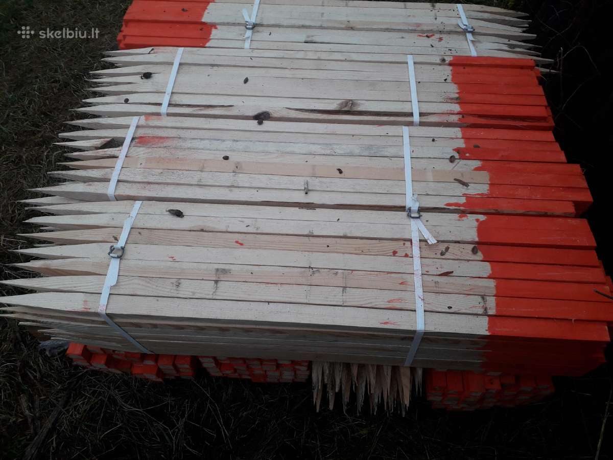 Žymėjimo kuoliukai,geodeziniai stulpeliai - nuotraukos Nr. 2