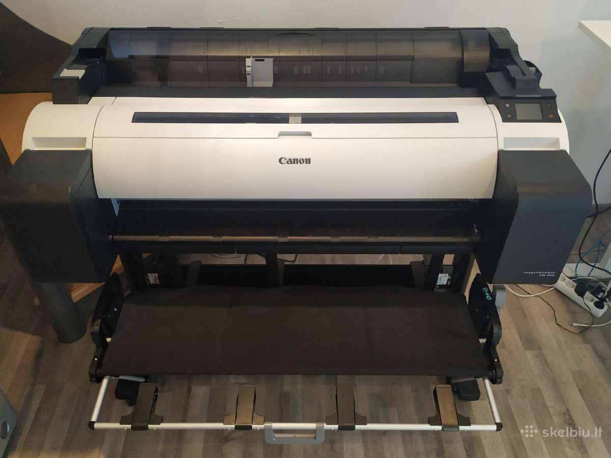 Plačiaformatis spausdintuvas Ploteris Canon Tm-300