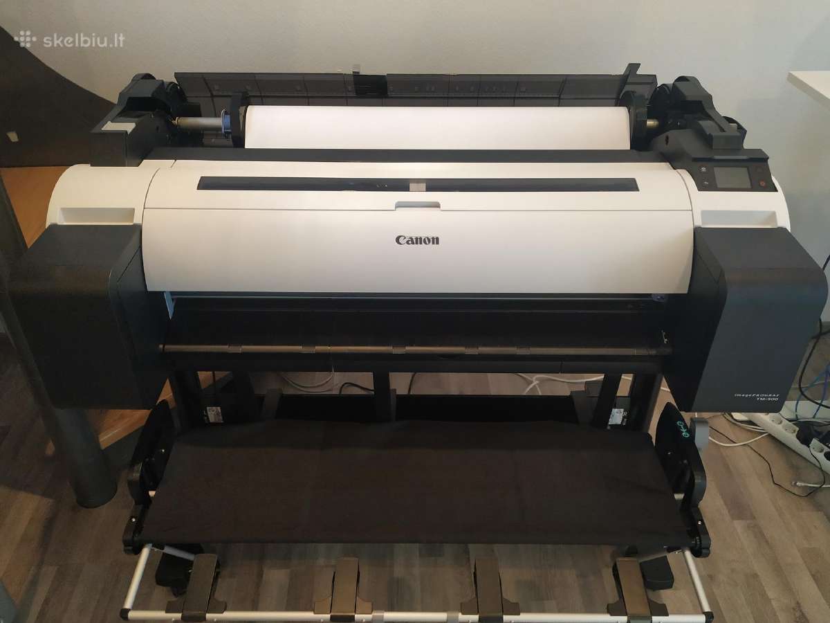 Plačiaformatis spausdintuvas Ploteris Canon Tm-300 - nuotraukos Nr. 2