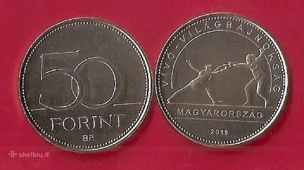 Vengrija 2019m. 50 forint “sportas Unc