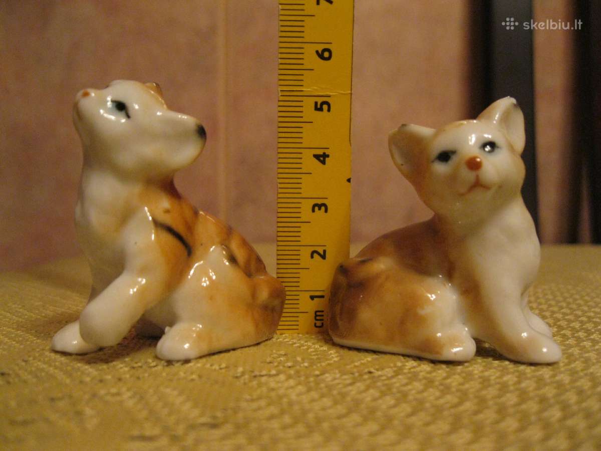 Tigriukai Statuleles 2 Vnt .zr. foto - nuotraukos Nr. 2