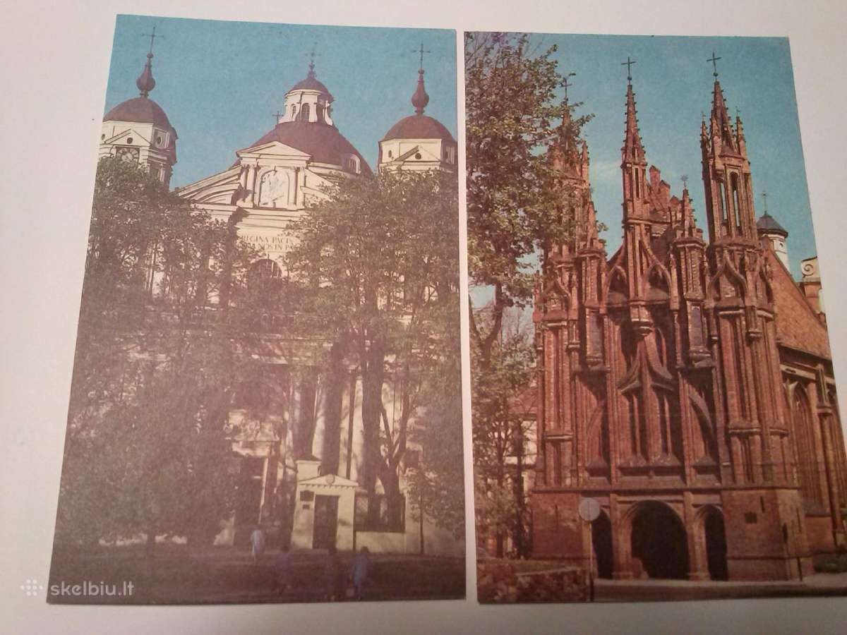 Atvirutes Vilnius.