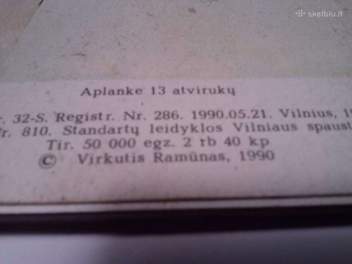 Atvirutes Vilnius. - nuotraukos Nr. 6