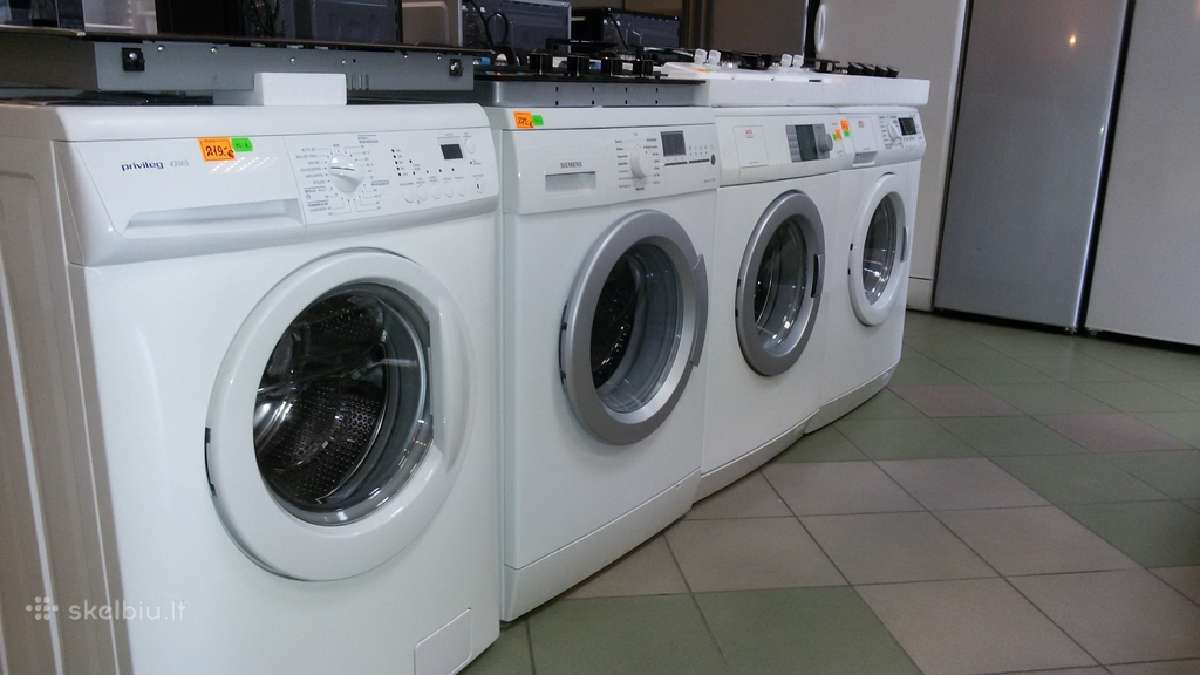 Skalbimo mašina Siemens wm14s440 - nuotraukos Nr. 4