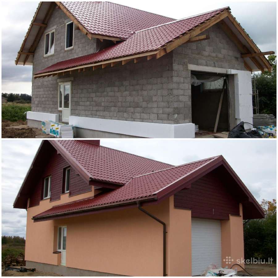 Fasadų šiltinimas, dekoras, klinkeris. Klaipėda - nuotraukos Nr. 29