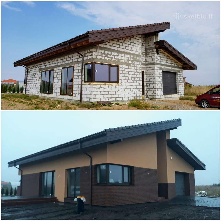 Fasadų šiltinimas, dekoras, klinkeris. Klaipėda - nuotraukos Nr. 26