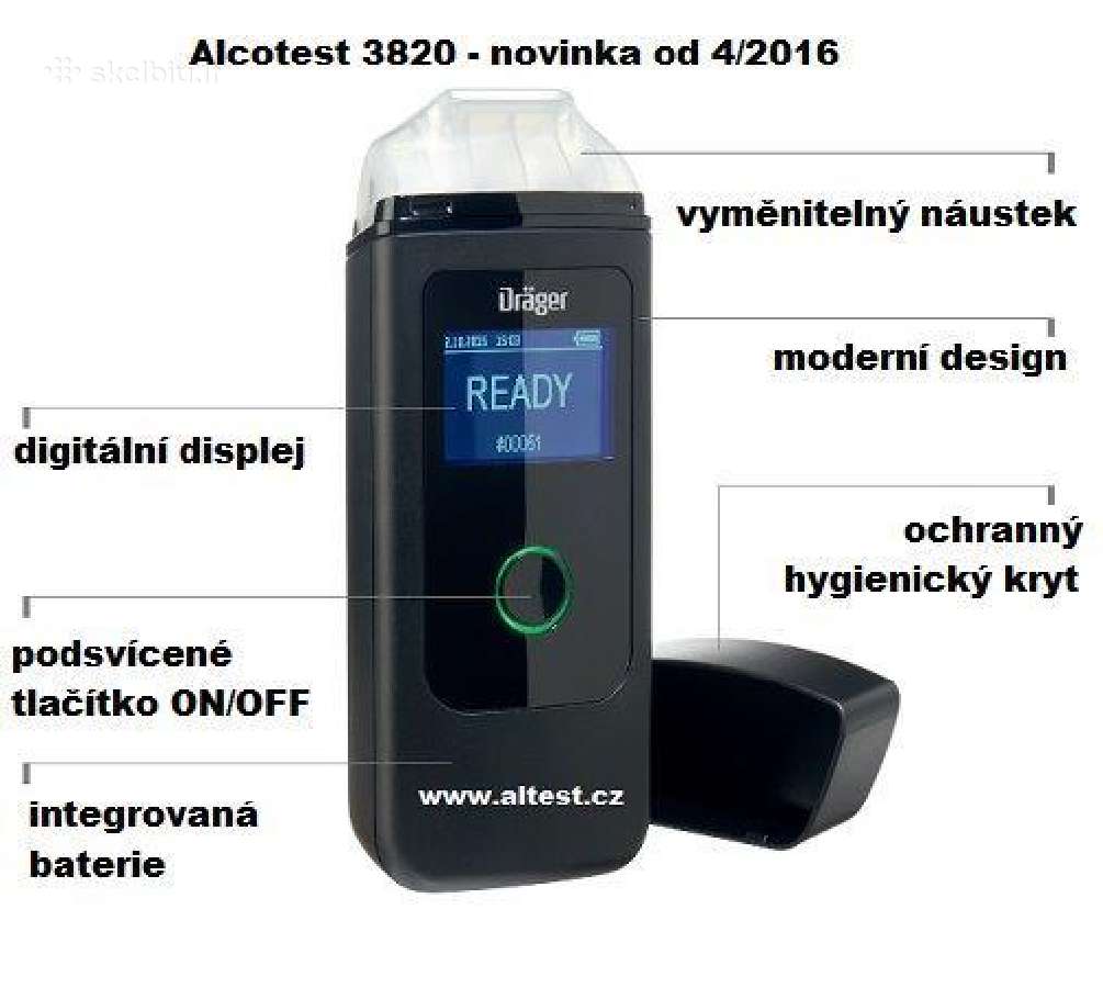 Alcodetector M40 alkotesteris naujas - nuotraukos Nr. 4