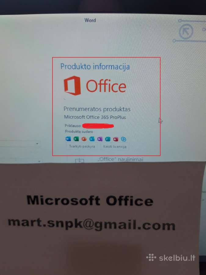 Ms Office 2019 / 2021 / 2024 / 365 100% veikimas - nuotraukos Nr. 5