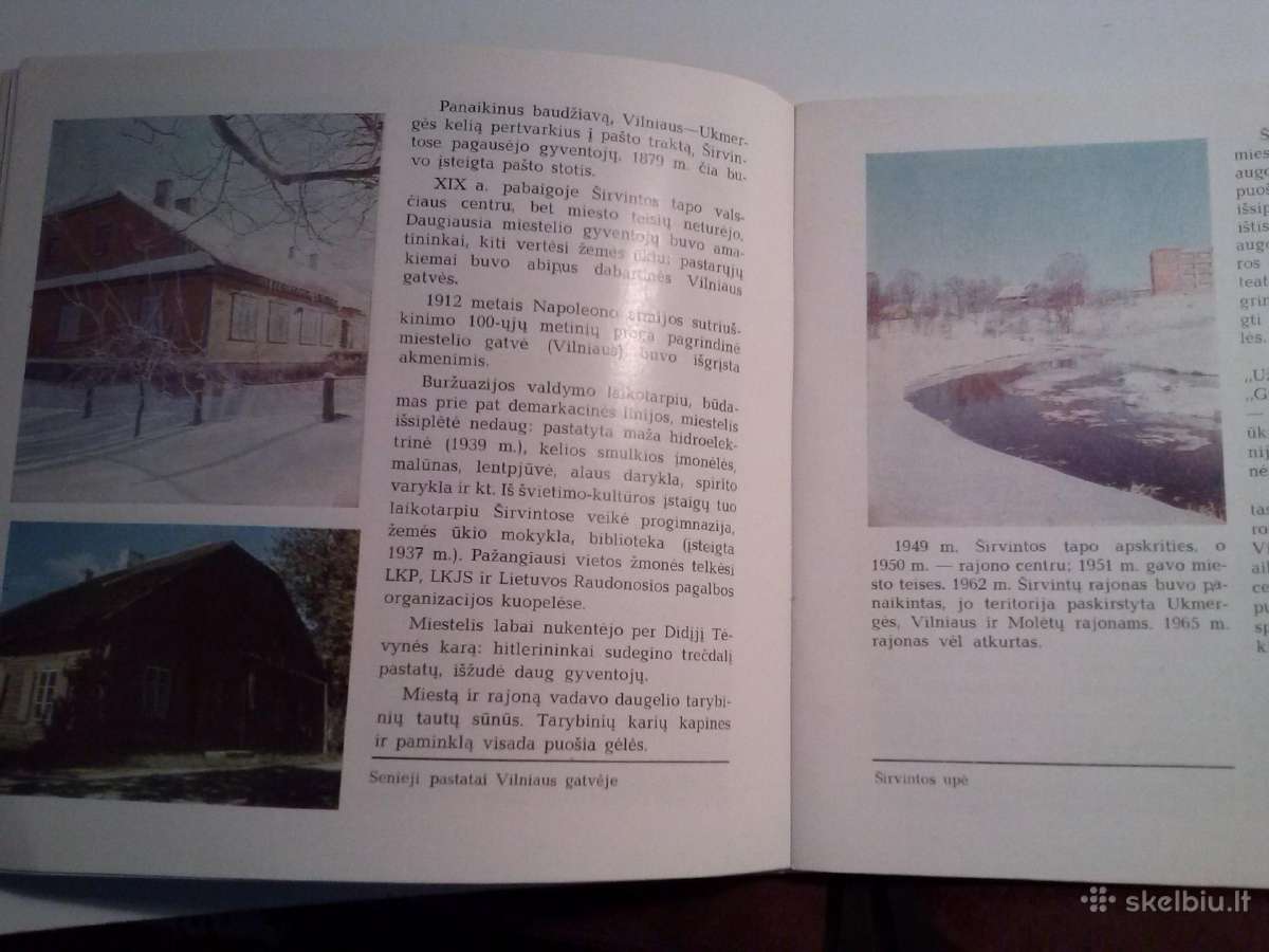 Knyga.sirvintu rajonas.1982m - nuotraukos Nr. 6