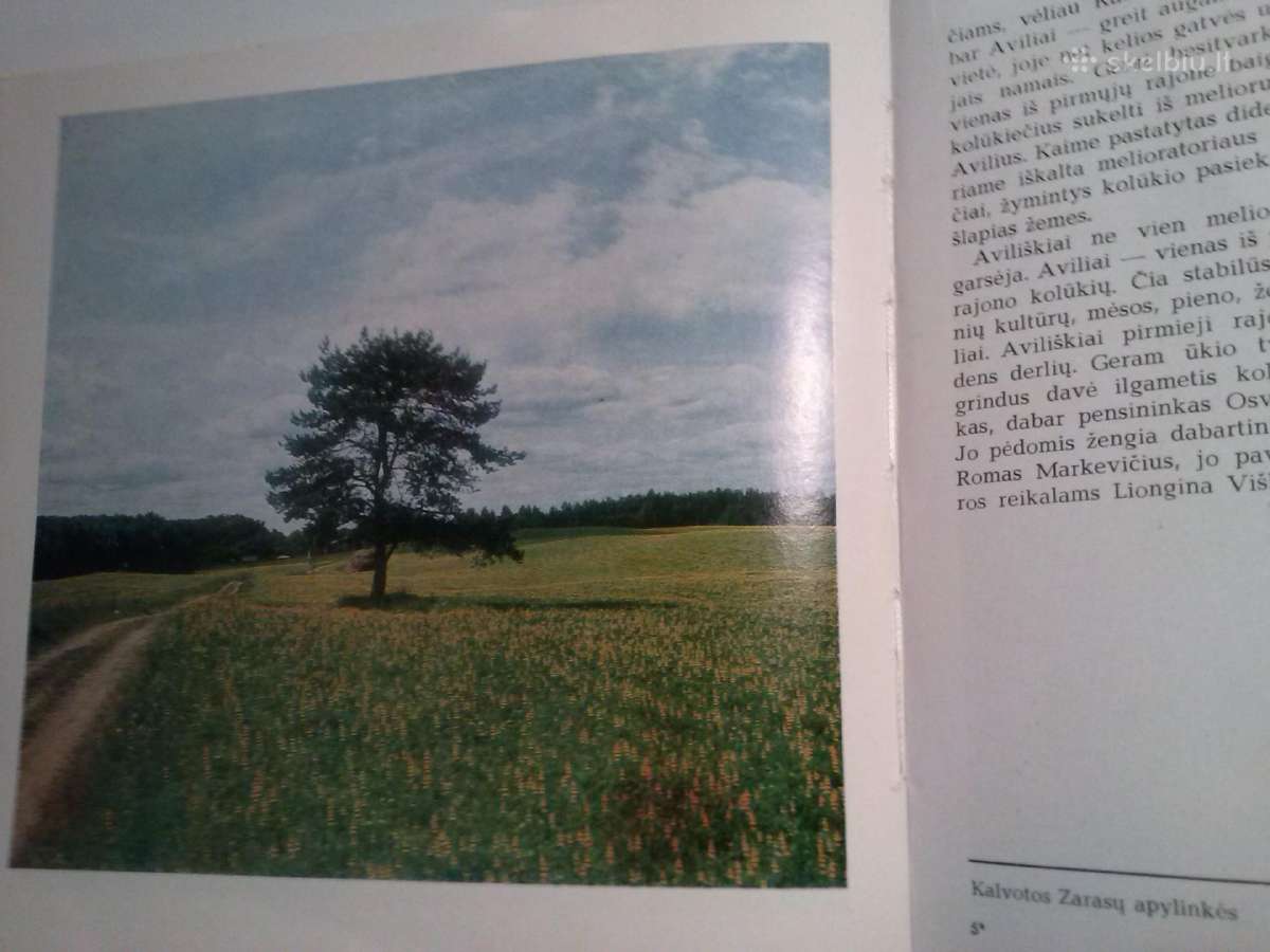 Knyga.zarasu rajonas.1984m - nuotraukos Nr. 13