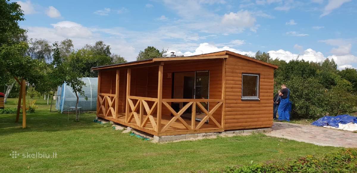 Karkasinė Pirtis 3x6 Kubilai su LED apšvietimu - nuotraukos Nr. 23