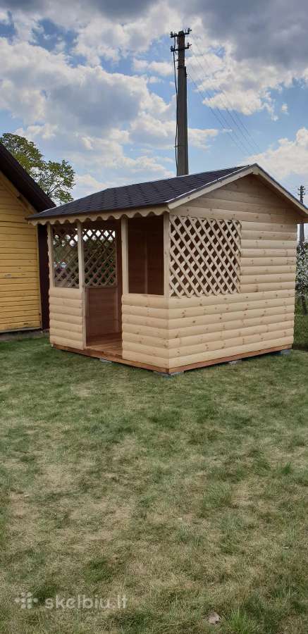 Karkasinė Pirtis 3x6 Kubilai su LED apšvietimu - nuotraukos Nr. 26