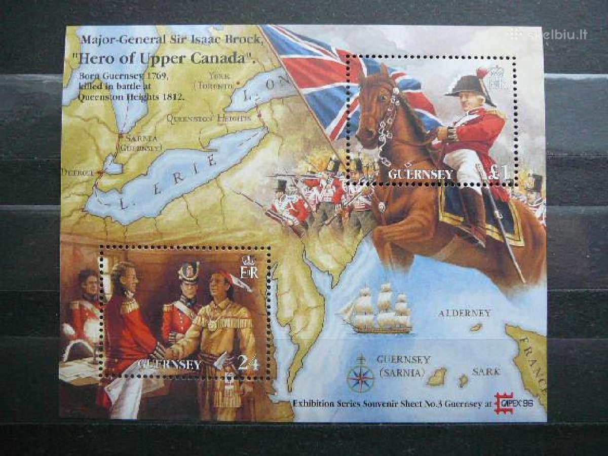 Burlaiviai Arkliai Guernsey (Anglija) Mnh alb362