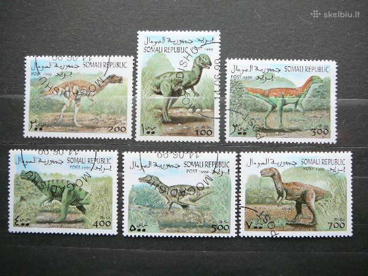 Dinozaurai Somalis 1999 antsp. sml239