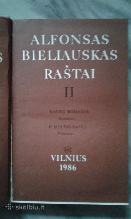 A.bieliauskas _raštai ,4 tomai - nuotraukos Nr. 4