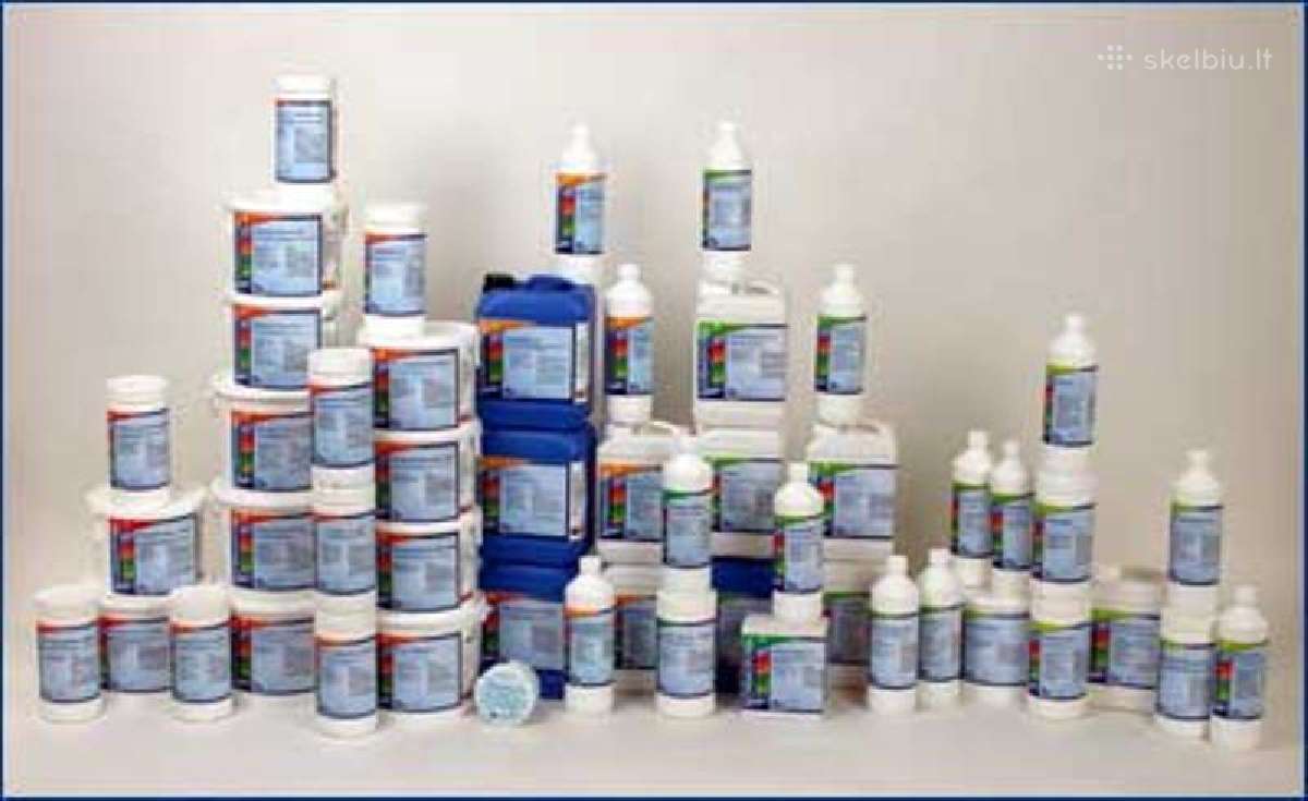 Chemikalai baseinams, baseinu chemija, Ph, chloras | Skelbiu.lt Chemikalai baseinams, baseinu chemija, Ph, chloras