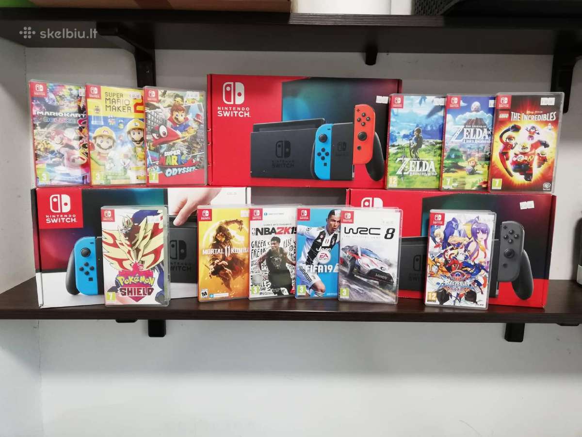 Nintendo Switch Žaidimai Klaipėda Liepų g.44 - nuotraukos Nr. 7