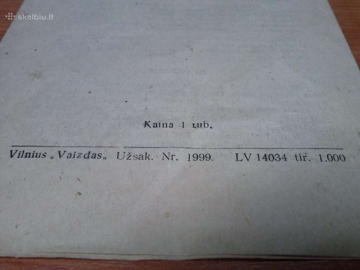 Teatro programa. 1948-1949m - nuotraukos Nr. 4