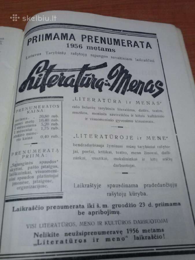 Knyga.teatras 1955m. - nuotraukos Nr. 11