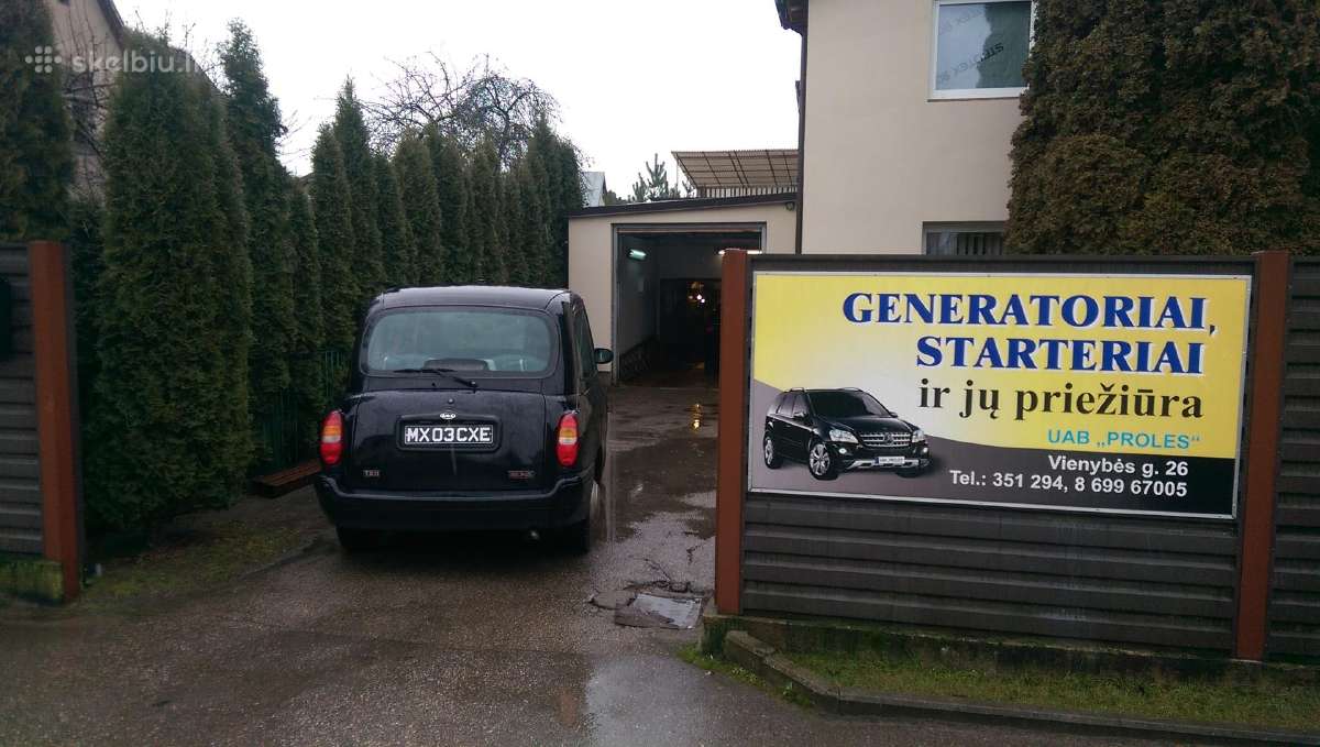 Profesionalus starterių, generatorių remontas.