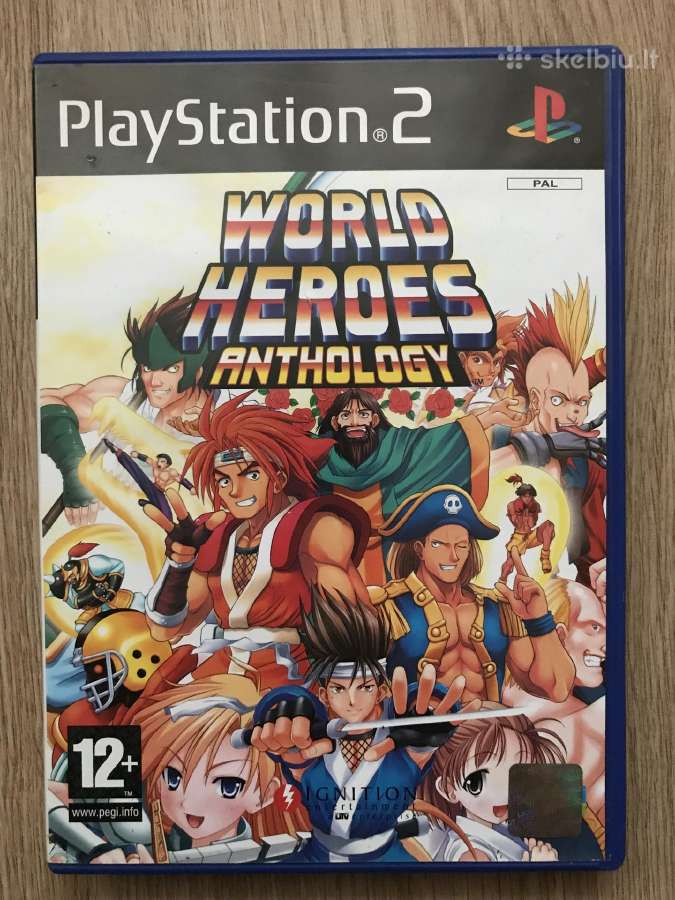 World Heroes Anthology - Ps2, Playstation 2, Pal