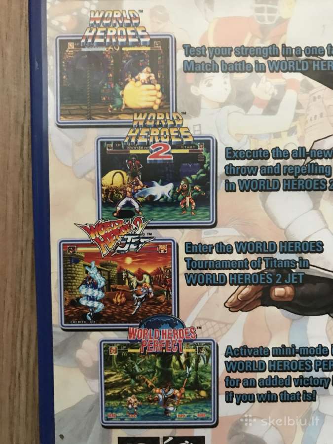 World Heroes Anthology - Ps2, Playstation 2, Pal - nuotraukos Nr. 3
