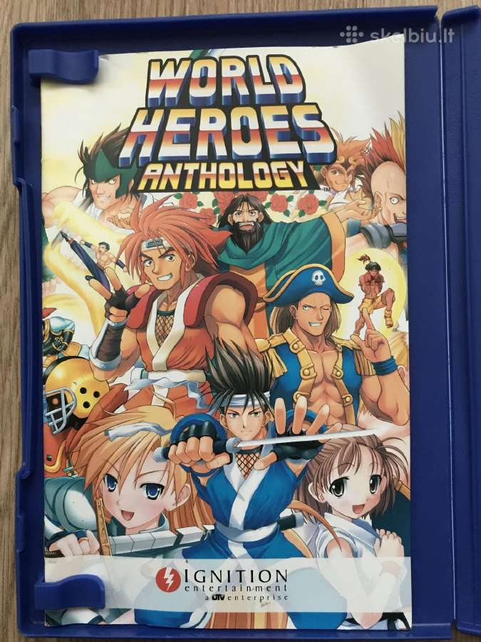 World Heroes Anthology - Ps2, Playstation 2, Pal - nuotraukos Nr. 6