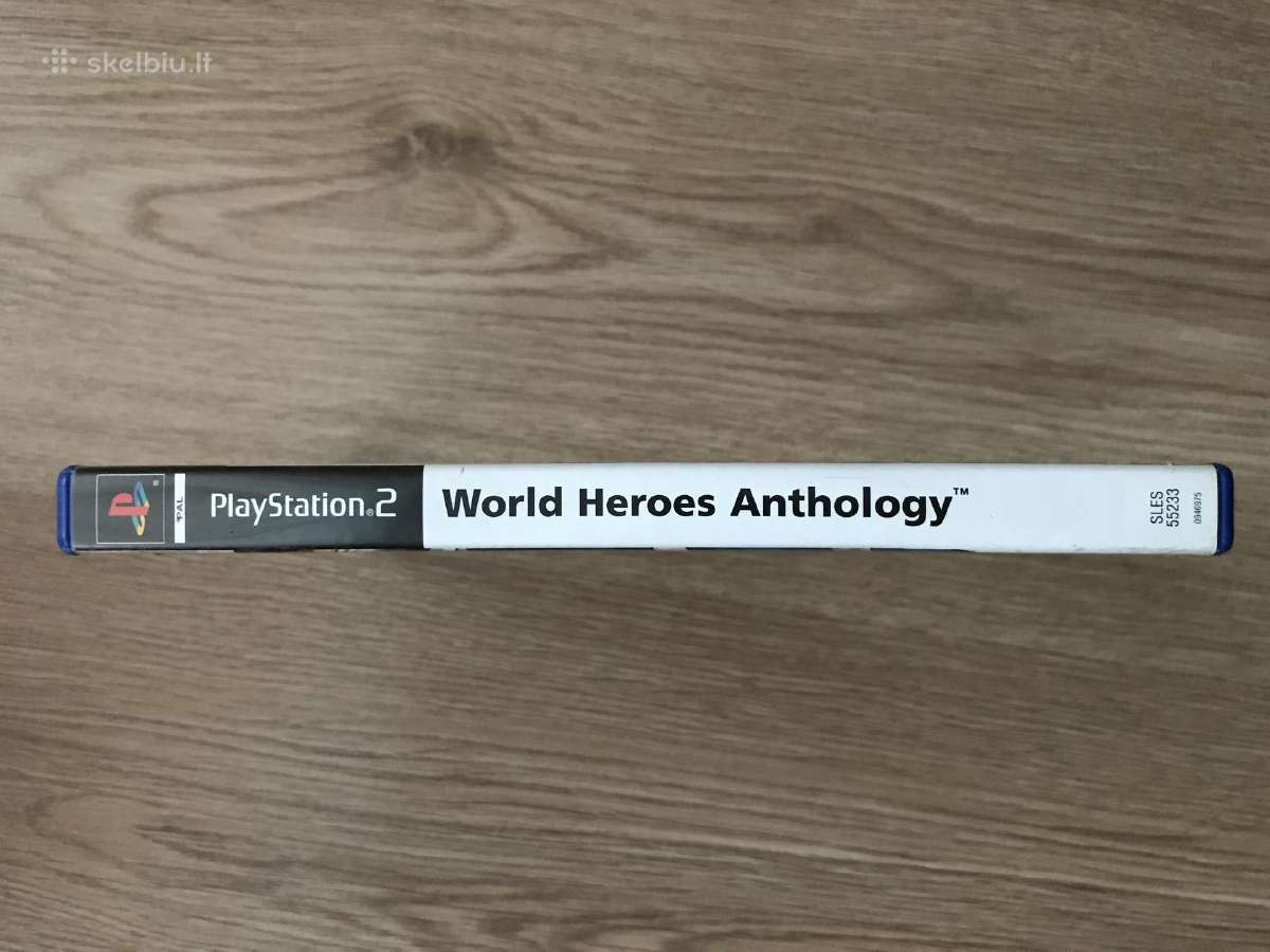 World Heroes Anthology - Ps2, Playstation 2, Pal - nuotraukos Nr. 4