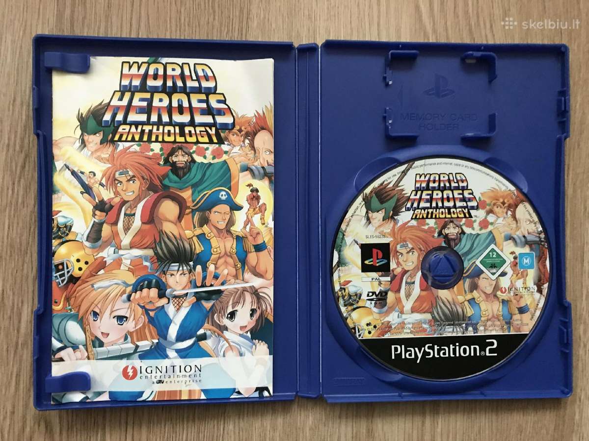 World Heroes Anthology - Ps2, Playstation 2, Pal - nuotraukos Nr. 5