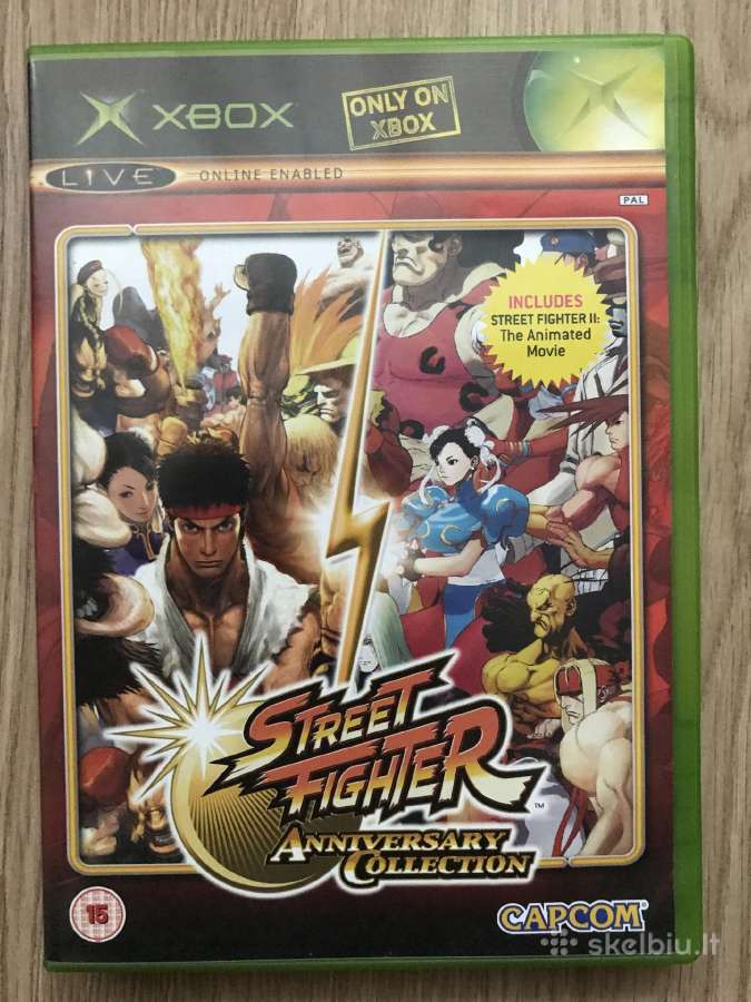 Xbox Street fighter anniversary collection