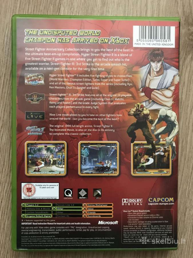 Xbox Street fighter anniversary collection - nuotraukos Nr. 3