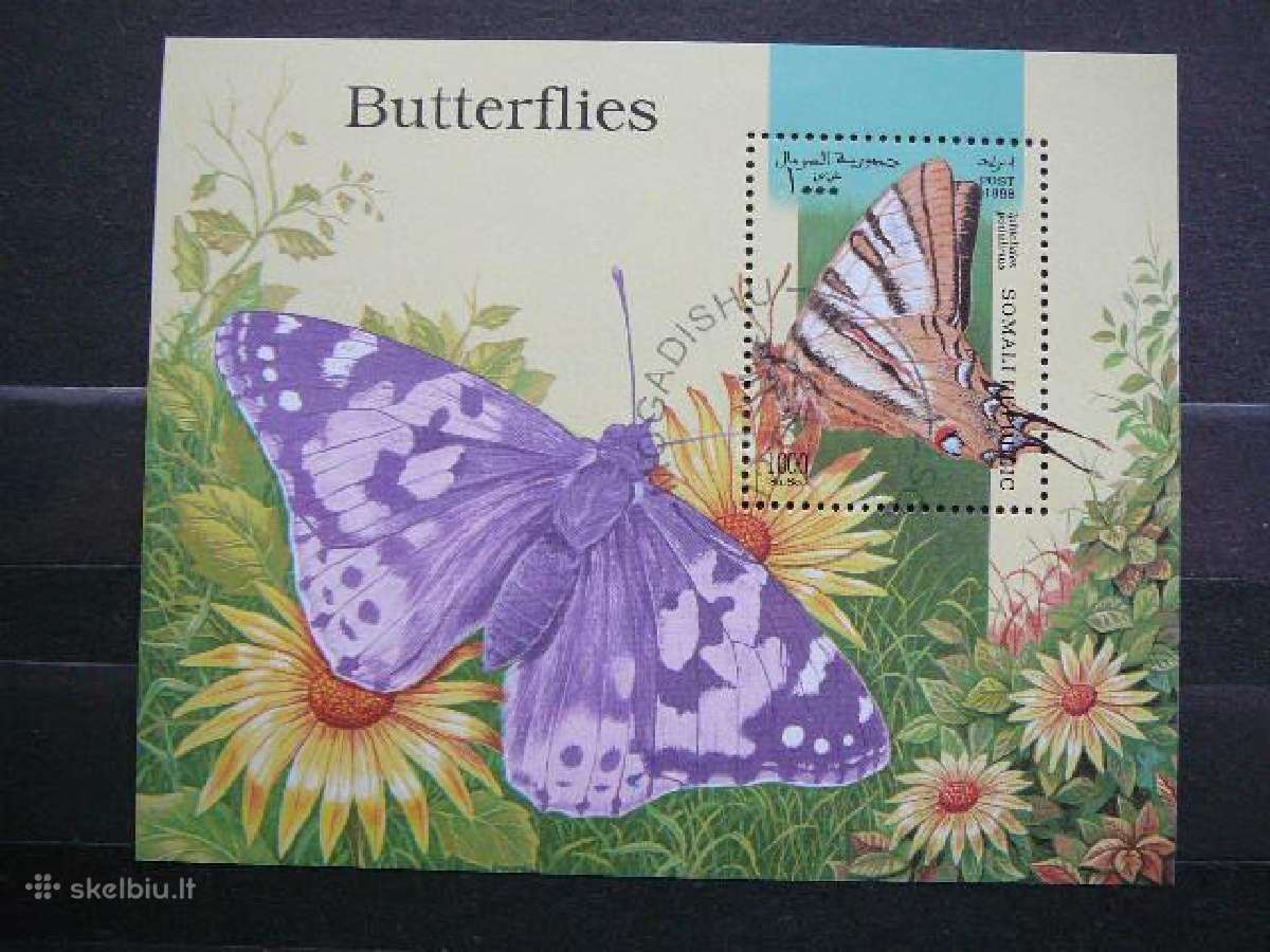 Drugeliai Somalis 1998 antsp. blk853