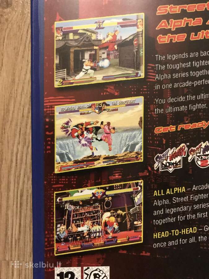 Ps2 Street Fighter Anthology Ps2 - nuotraukos Nr. 3