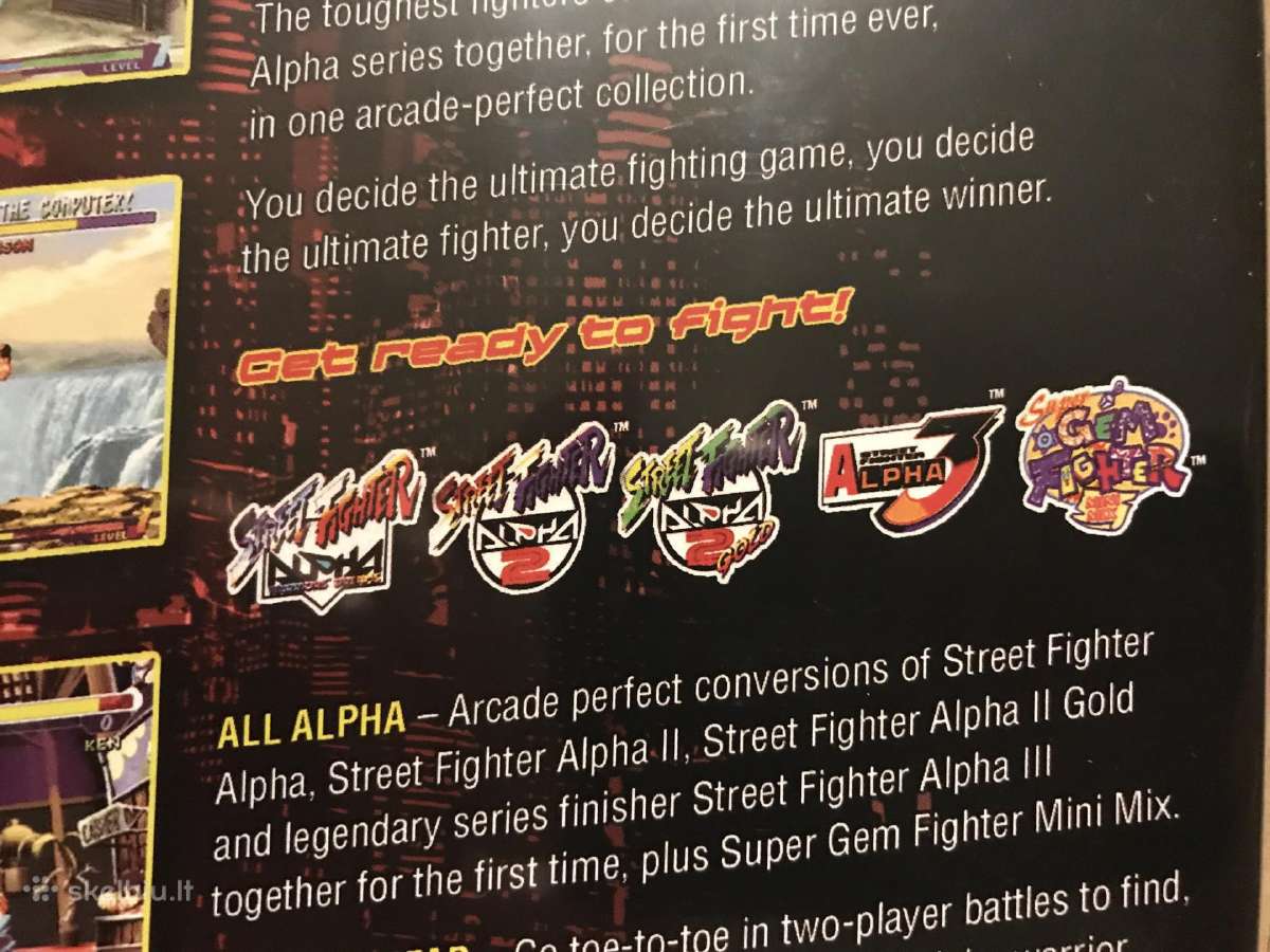 Ps2 Street Fighter Anthology Ps2 - nuotraukos Nr. 4
