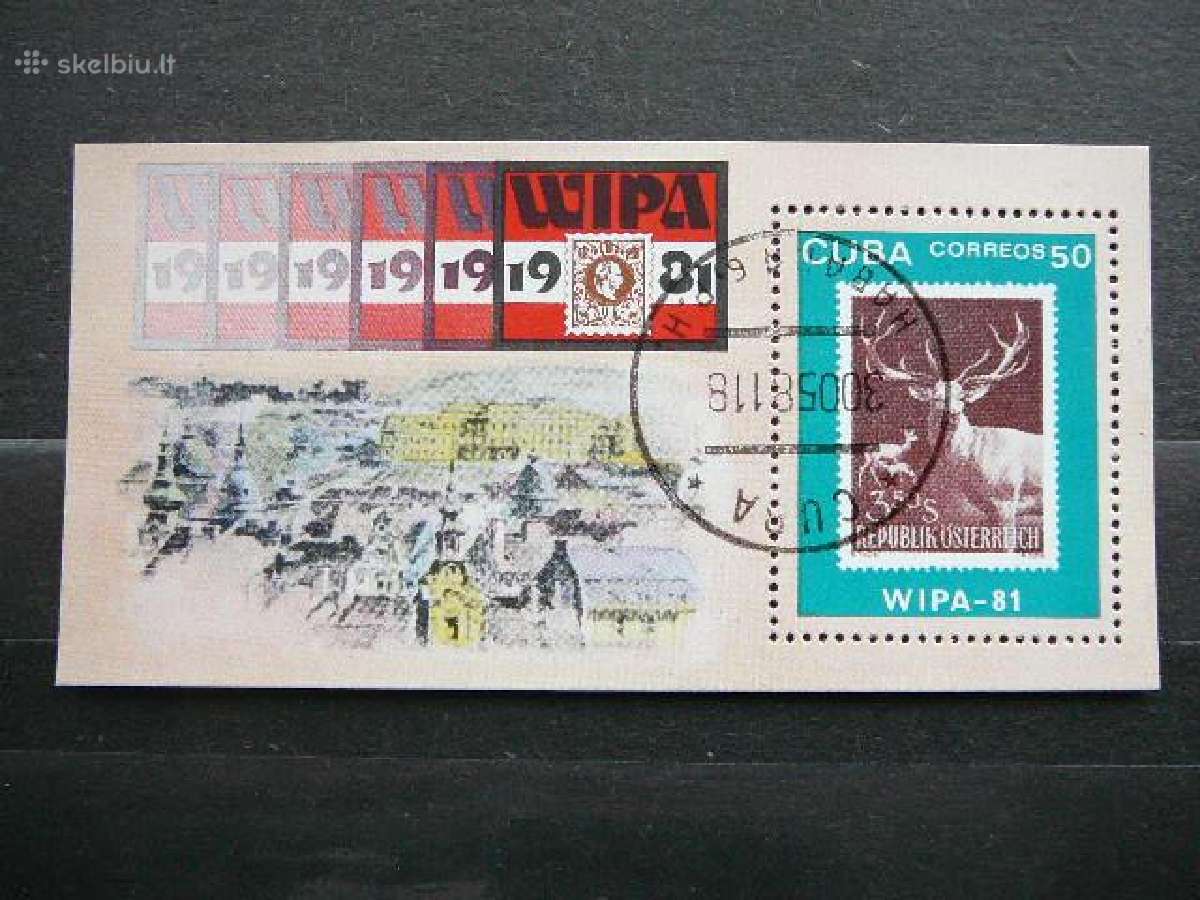 Zverys Kuba 1981 antsp. cu871