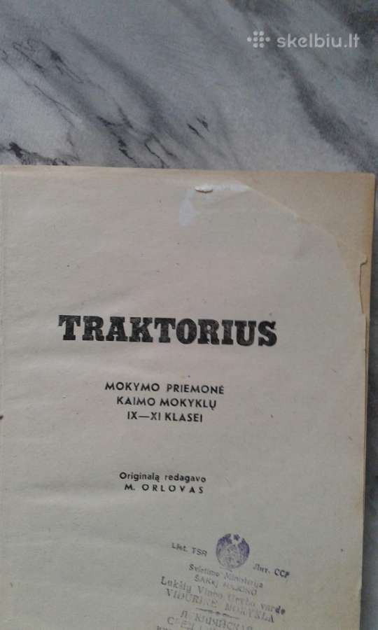 Traktorius 1977 m. - nuotraukos Nr. 3