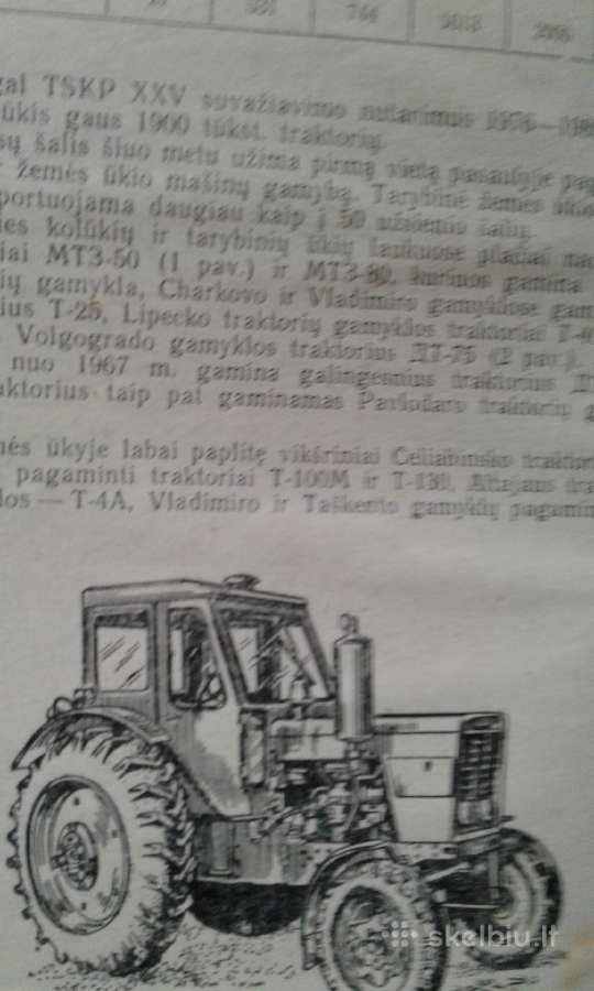 Traktorius 1977 m. - nuotraukos Nr. 4