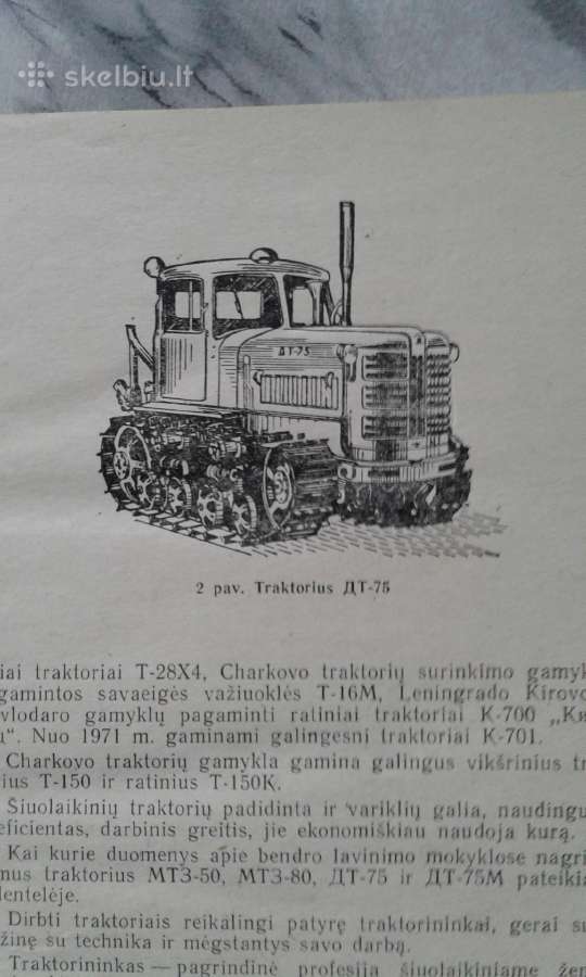 Traktorius 1977 m. - nuotraukos Nr. 5
