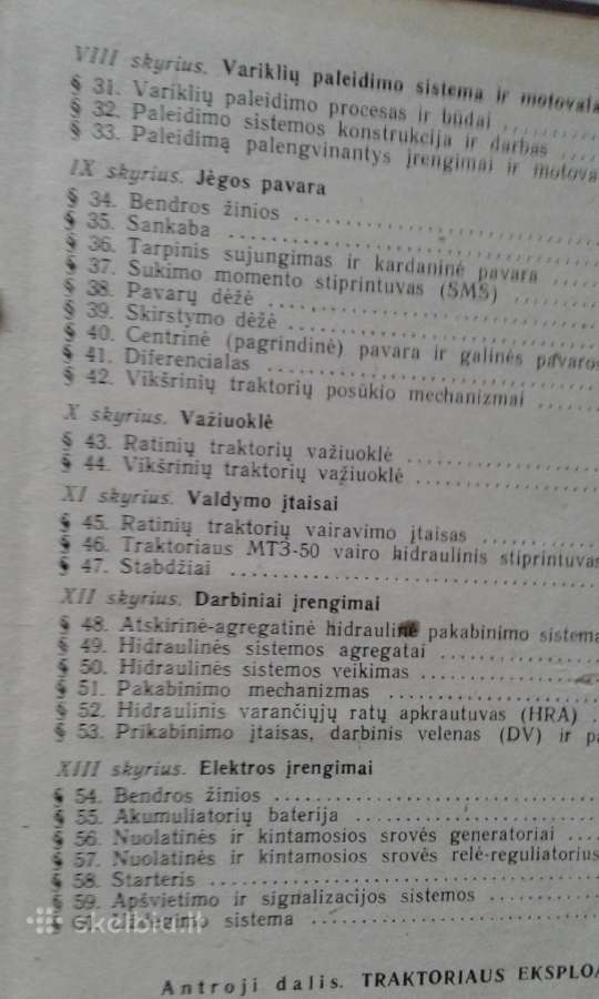 Traktorius 1977 m. - nuotraukos Nr. 8
