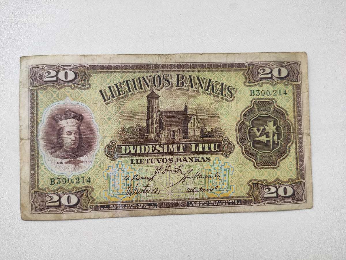 20 litu 1930 metu (gražus)